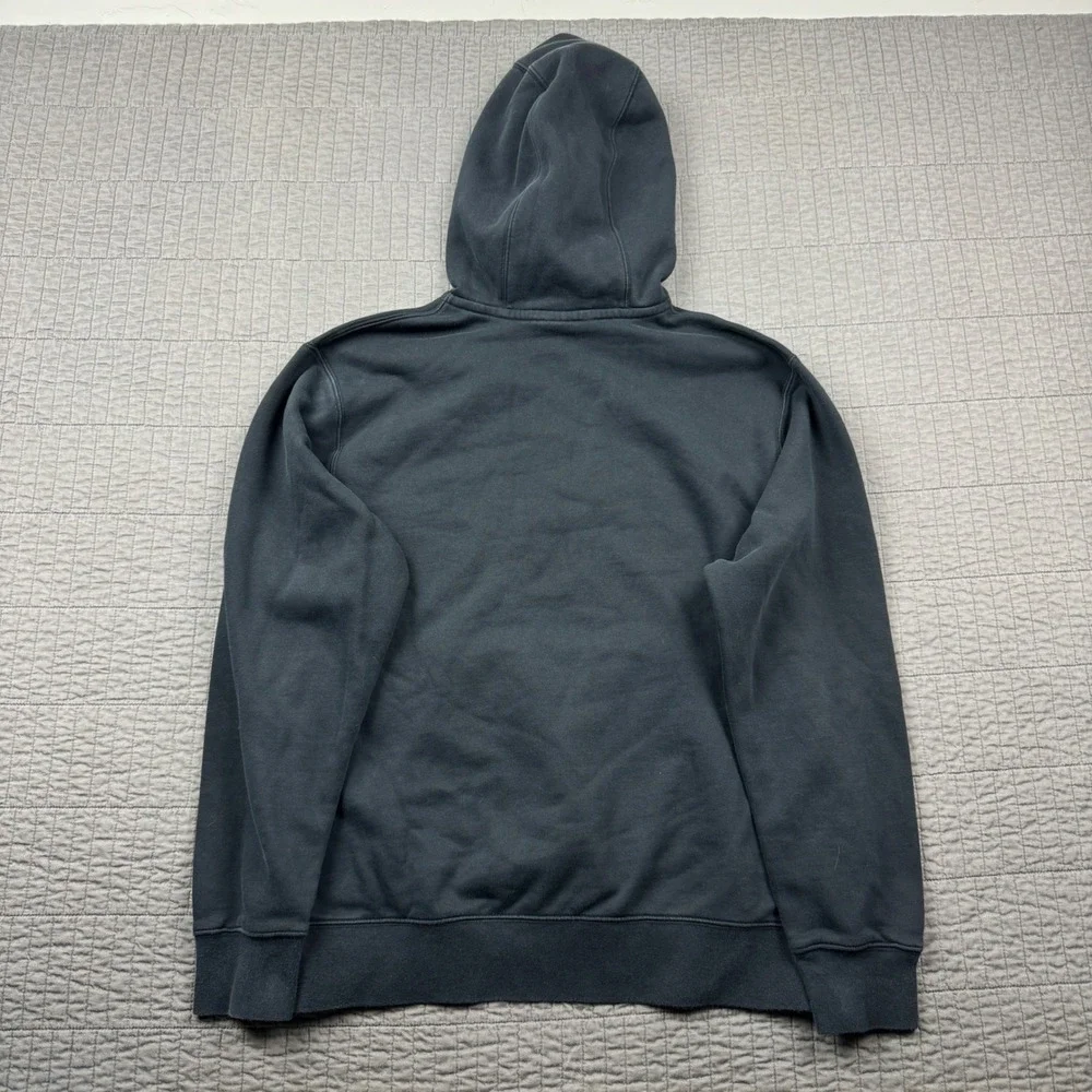Nike Sportswear Club Fleece Hoodie Black Logo Mens Large Pullover Sweatshirt